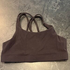 Athleta Dark Brown Sports Bra